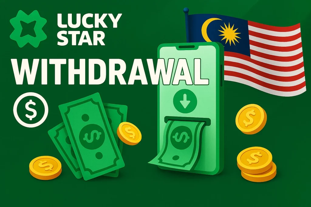 How to withdraw money from Lucky Star Casino Online in Malaysia